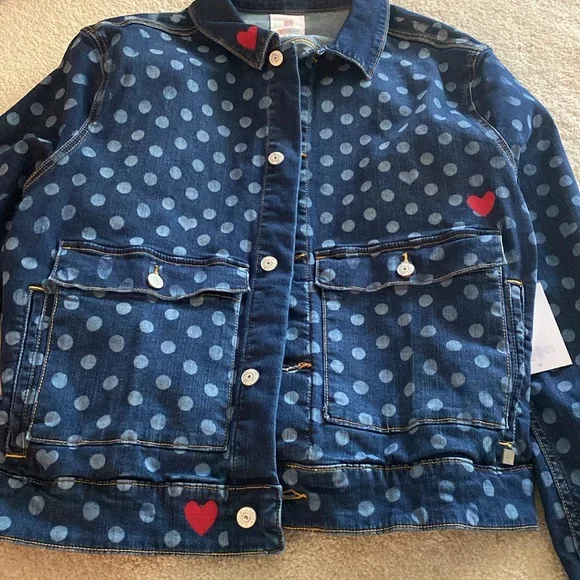 LuLaRoe NWT Kenny jean jacket 3XL - Picture 10 of 16
